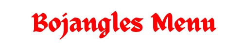 Bojangles Menu Logo