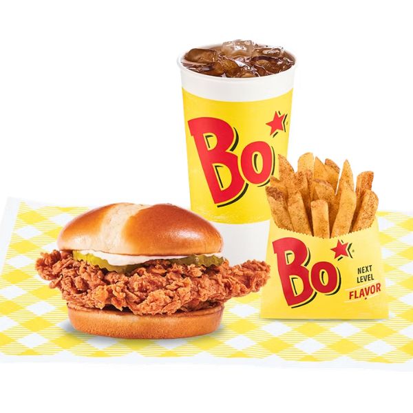 bo's chicken sandwich combo