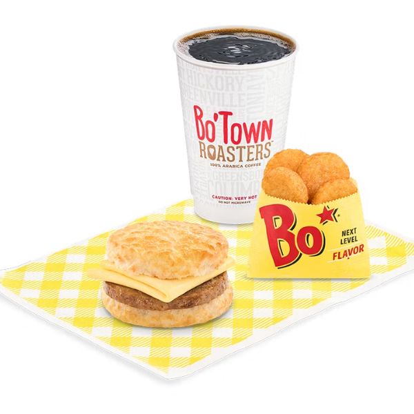 sausage egg and cheese biscuit